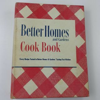 Vtg 1951 24th Print De Luxe Better Homes & Gardens Cookbook Revised Edition