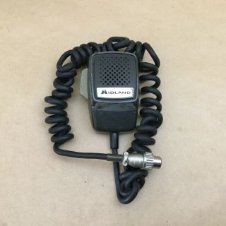 Vintage Midland Model 70 - 2301 Dynamic Element Speaker Microphone Japan