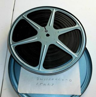 Vintage 8mm Home Movie Film Reel - 7 Inches - Europe - Germany Switzerland - Italy 2