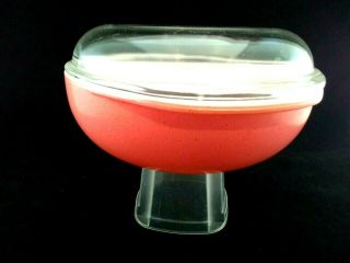 Vintage Pyrex 024 2 qt.  Pink Speckled Desert Dawn Round casserole 2