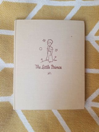 1943 The Little Prince Antoine De Saint Exupery Hardcover Vintage