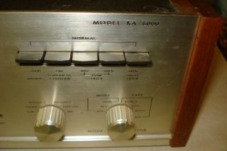 vintage Kenwood kA - 6000 SOLID State Stereo Amp 4