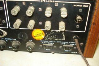 vintage Kenwood kA - 6000 SOLID State Stereo Amp 8