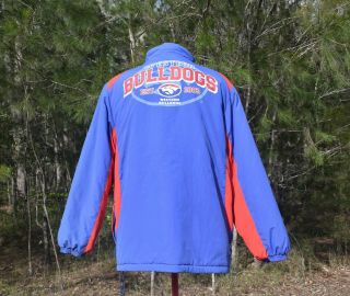 Vintage Jacket Men Size M - Western Bulldogs AFL - Bullies Doggies - Blue Red - 2