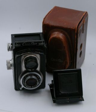 Vintage Ciro - Flex Tlr Camera W/ Case