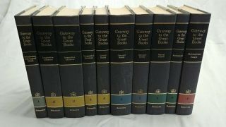 Gateway To The Great Books Of The Western World Britannica 1963 Set 1 - 10