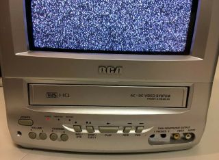TV VCR COMBO RCA 9’’ GREAT T09085 4