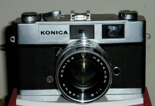 Konica Auto S1.  6 S16 Has A Smooth Operating Shutter And Aperture B Setting Off