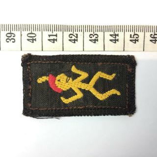 Collectible Vintage Australian Scout Patch / Badge Girl Guides Old Dancer Symbol