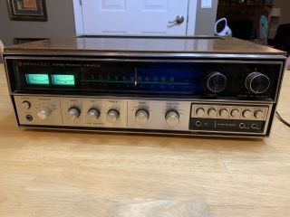 Kenwood Kr - 6200 Am Fm Fm Stereo Receiver - And
