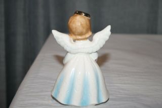 Vintage August Angel of the Month Figurine Holding Beach Ball 2
