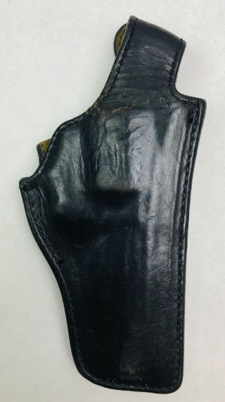 vintage Safariland Black Leather Holster for S&W K Frame model 29 MD/FR 5