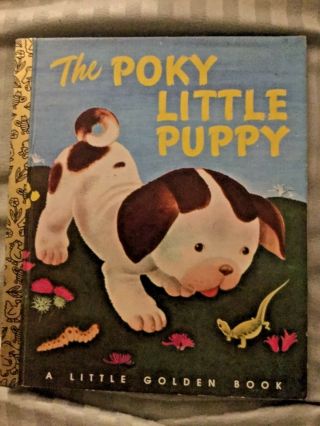 Little Golden Book The Pokey Little Puppy 50th Anniversary Edition