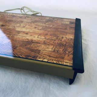 Vintage Electric Warming Tray Faux Wood Warm - O - Tray Model 60,  115 volts 5