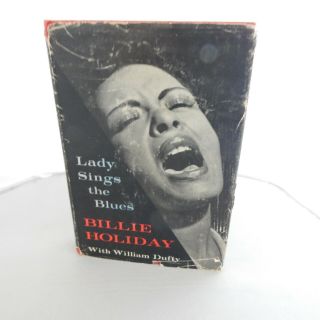 Lady Sings The Blues By Billie Holiday,  1st Print 1956 Hc Dj Scarce Vintage Book