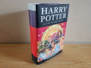 J.  K.  Rowling Harry Potter & The Deathly Hollows - 1st Ed 2007 In Dust Jacket