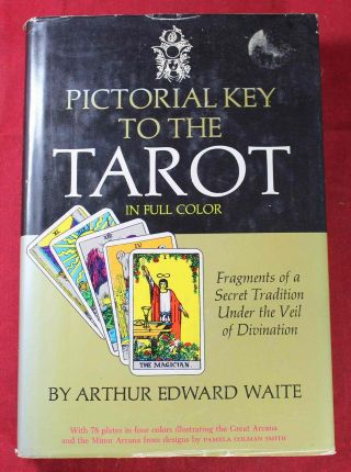 Pictorial Key To The Tarot In Full Color By Arthur Edward Waite - Cards - Hc/dj
