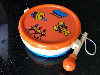 Vintage Disney Pocahontas Magic Sounds Drum - Very Hard To Find - Perfect