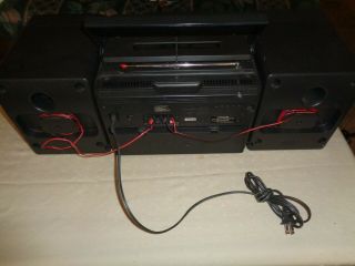 VTG SONY Boombox CD Radio Cassette recorder CFD 758 w/ MEGA BASS 3
