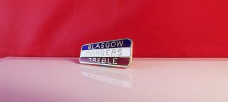 Glasgow Rangers Treble - Vintage Coffer Badge