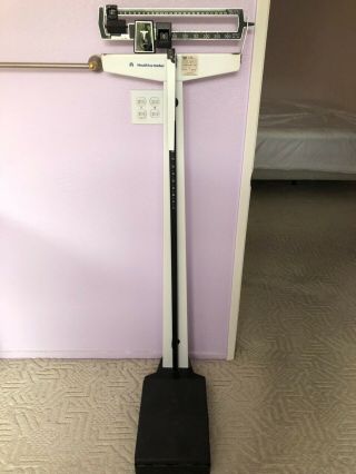 Vintage Health - O - Meter Professional Body Scale Beam W/ Height Bar