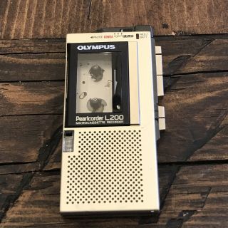 Vintage Olympus Pearlcorder L200 Microcassette Recorder