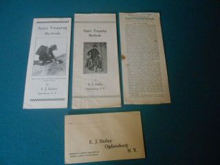E.  J.  Dailey Trapping Pamphlets Dailey 