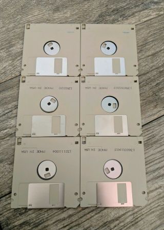 MICROSOFT WINDOWS 3.  1 Floppy 3.  5 3 1/2 Disk Vintage Retro & IBM PC DOS7 3