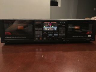 Sansui D - 75cw Dual Cassette Deck With Dolby B C And Ams