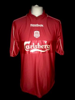 Liverpool 2000 - 02 Home Vintage Football Shirt -