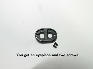 Eye - Piece Include Two Screws For Leica Iiif 3f 2f 1f 3c 2c 1c Eyepiece
