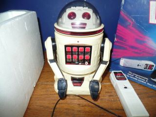 Vintage Toy Programmable Robot Verbot By Tomy -