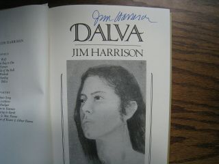 Jim Harrison/dalva/signed First Edition