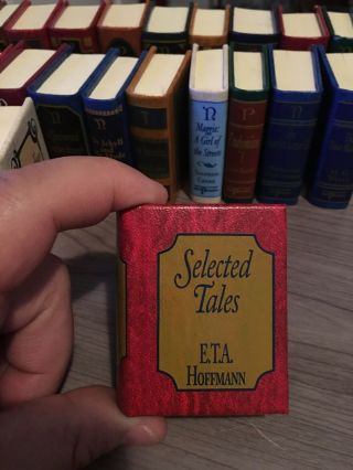 Del Prado Tiny Book Collectible Hardback Selected Tales E.  T.  A.  Hoffman