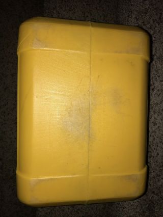 Vintage POLORON Vacucel Cooler with Aluminum Handles Yellow 4