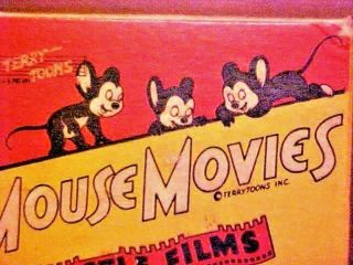Vintage Castle Films Mouse Movies 401 Jail Birds 16mm Film Stock Cartoon M24 2