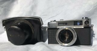 - Yashica Minister D Range Finder Film Camera With Case Japan Vintage