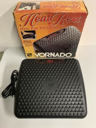 Vintage Vornado Heated Footrest - Heat Your Feet - Model 2150hr