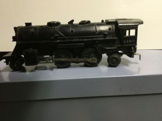Vintage O27 Scale Lionel Train Engine Locomotive 1120 Cast Metal Railroad 2 - 4 - 2