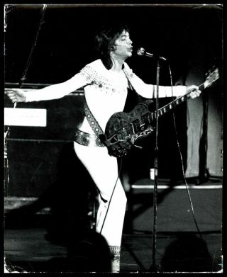 1973 David Cassidy On Stage In Antwerp Vintage Photo Gp