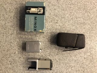 Minox Flash Attachment Model B4 with leather case and box 4