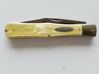 Old Vintage Westaco Western Cutlery U.  S.  A.  Folding Hunter Knife