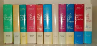 The Story Of Civilization By Will And Ariel Durant Complete Set Volumes 1 - 11