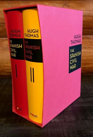 The Spanish Civil War (2 Volume Set),  Hugh Thomas,  Folio Society