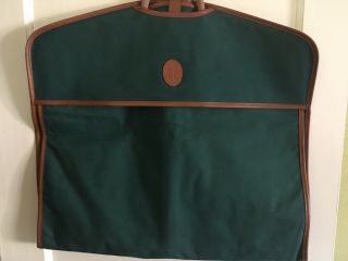 Vintage POLO RALPH LAUREN Green Canvas Garment Garment Bag 5