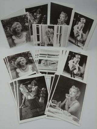 Vtg Marilyn Monroe 20 Notecards,  Envelopes Black & White 4 Of Each 5 Designs