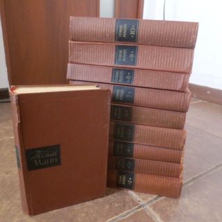 1959 Томас Манн - Собрание сочинений; Thomas Mann - Set Of 10 Vol - S Russian