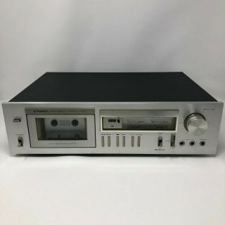 Vintage Pioneer Ct - F550 Stereo Cassette Tape Deck Player Box