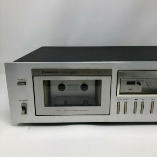 Vintage Pioneer CT - F550 Stereo Cassette Tape Deck Player Box 2