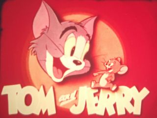 Tom And Jerry 16mm Film “little Runaway” 1952 Vintage Cartoon